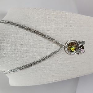 Lia Sophia Silver Tone Necklace